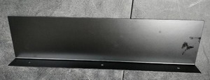 lot 3060 image: Hanging Shelf Black 1Pc L18