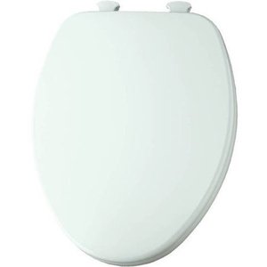 lot 3116 image: Church 585EC Lift-Off Wood Elongated Toilet Seat Available in Various Colors