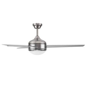 lot 5286 image: Design House Treviento 52-Inch Ceiling Fan in Satin Nickel
