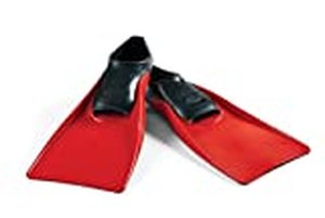 lot 7039 image: FINIS Long Floating Fin 9-11 Black and Red (Euro 42-44)