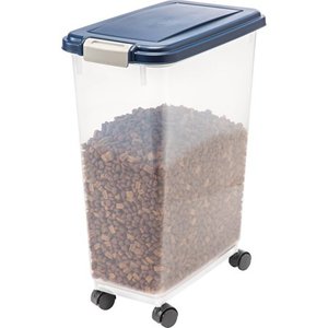 lot 7040 image: IRIS 47 Qt Airtight Pet Food Container (Bottom Corner is Broken)