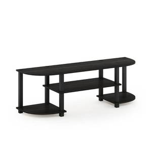 lot 7041 image: Furinno Turn-S-Tube Wide TV Entertainment Center Black