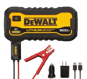 lot 1305 image: DeWalt 113269 1600A Peak Li-Pon Jump Starter