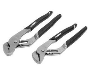 lot 1328 image: Husky Groove Joint Pliers Set (2-Piece)