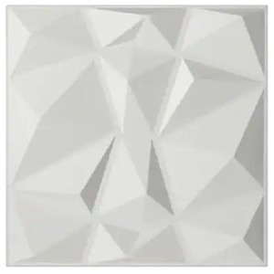 lot 1369 image: Art 3D Wall Panels 12pc 50x50cm Paintable