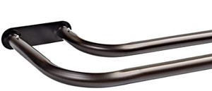 lot 1371 image: Magalee Double Wrap Around Curtain Rod Bronze