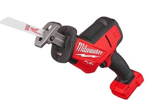 lot 3172 image: Milwaukee M18 Fuel Hackzall One-Handed Tool Only
