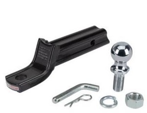 lot 6775 image: TowSmart Towing Trailer Hitch Starter Kit Fits 2 Receiver 2 Drop x 34 Rise 2 ball 58 hitch pin