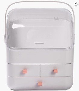lot 1274 image: Haturi Makeup Organizer, White