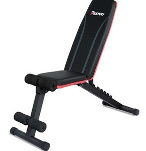 lot 1353 image: Pasyou Adjustable Weight Bench Full Body Workout Multi Purpose Foldable Workout Bench