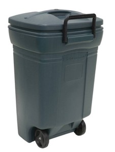 lot 1388 image: UnitedSolutions Green Rolling Dumpster