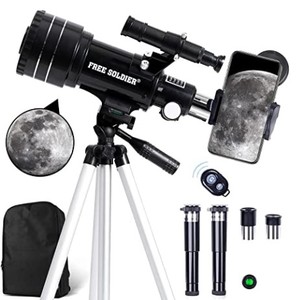lot 6736 image: Free Soldier Refractor Telescope