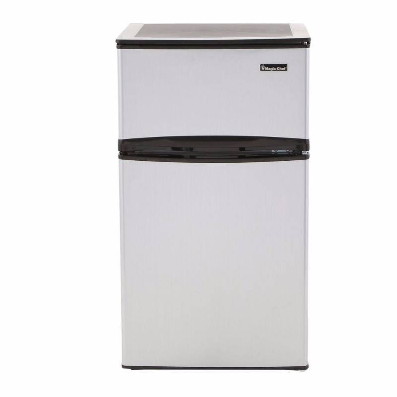 lot 6549 image: 3.1 cu. ft. Mini Refrigerator in Stainless Look