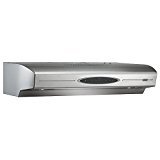 lot 6572 image: NuTone Allure 1.5 Premiere Series 30 in. Convertible Range Hood in Stainless Steel