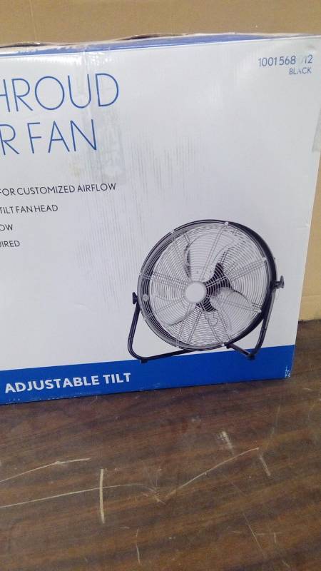 lot 6594 image: 20 shroud floor fan