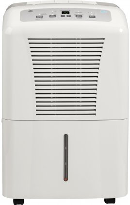 lot 6609 image: GE 70 Pint Light Cool Gray Dehumidifier