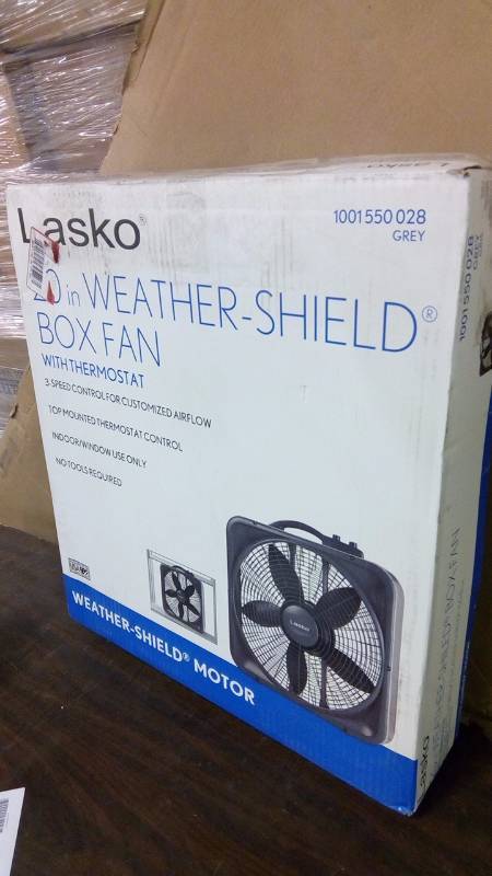 Speed Box Fan with Thermostat B20573 