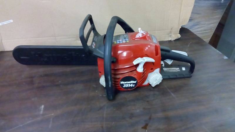 lot 6629 image: homelite 14 gas powered chain saw
