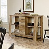 lot 6008 image: Sauder Boone Mountain Credenza in Craftsman Oak