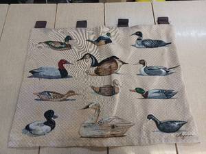 lot 289 image: Duck Tapestry 34 x 14