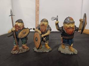 lot 351 image: Viking Figurines