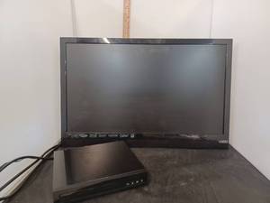 lot 330 image: Vizio 23 TV and a DVD Player