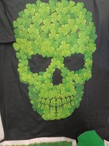 lot 298 image: St Pats T-Shirts and Pillow Cover