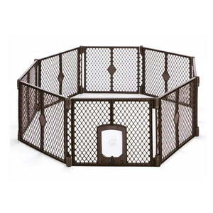 lot 69507 image: North States 8067194 26 x 35.25 in. Plastic Pet Gate