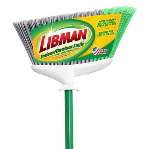 lot 69529 image: Libman Extra Large Indoor Outdoor Angle Broom, Multi-Colored
