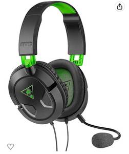 lot 69537 image: Turtle Beach Recon 50 Xbox Gaming Headset for Xbox Series X S, Xbox One, PS5, PS4, PlayStation, Nintendo Switch, Mobile & PC with 3.5mm - Removable Mic, 40mm Speakers - Black