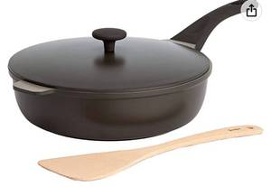 lot 69542 image: Goodful All-in-One Pan, Multilayer Nonstick, High-Performance Cast Construction, Multipurpose Design Replaces Multiple Pots and Pans, Dishwasher Safe Cookware, 11-Inch, 4.4-Quart Capacity, Graphite