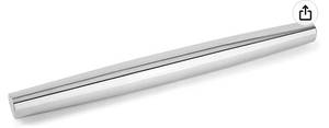 lot 69573 image: Fox Run Stainless Steel French Rolling Pin, 18 L x 1.25 D, Tapered