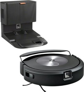 lot 69580 image: iRobot - Roomba Combo j7 Self-Emptying Robot Vacuum & Mop - Graphite