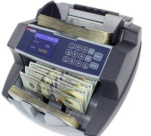 lot 69585 image: cassida money counter machine, 1,400 notes per minute, counterfeit checker