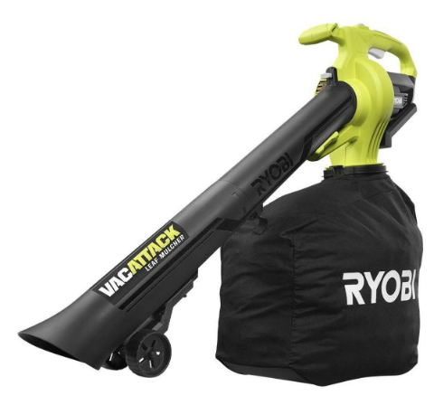 lot 9158 image: Ryobi 40 Volt Cordless Leaf Vacuum