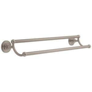 lot 2013 image: Delta Faucet Bath Accessories Double Bathroom Towel Rack&nbsp