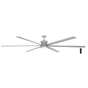 lot 2127 image: Home Decorators Collection Royalty Ii 120 In Integrated LED Indoor-Outdoor Ceiling Fan With Light And Remote