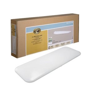 lot 2129 image: Hampton Bay 49 X 18 LED Flush Mount Smooth Acrylic Lens Kitchen Lighting