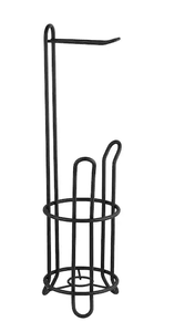 lot 2017 image: Home Basics Toilet Paper Holder And Accessories