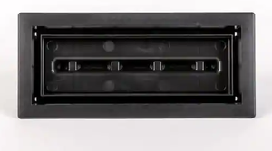 lot 2117 image: Aria Vent Flush Lite 2X12 Register Black