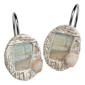 lot 2177 image: Creative Bath Products At the Beach Shower Hooks