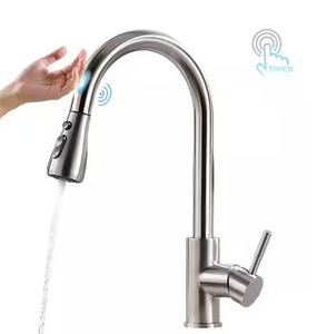 lot 2060 image: Touch On Kitchen Sink Faucet&nbsp