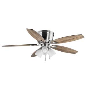 lot 2531 image: Hampton Bay Sidlow Indoor LED Hugger Dry Rated Ceiling Fan