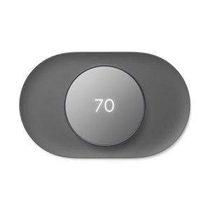 lot 2541 image: Google - Nest Thermostat Trim Kit - Charcoal