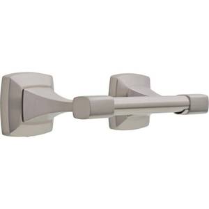 lot 2552 image: Delta Portwood Pivoting Toilet Paper Holder In Spotshield Brushed Nickel