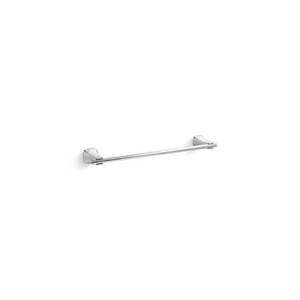 lot 2688 image: Kohler Rubicon 18 In Towel Bar In Polished Chrome