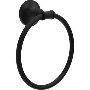 lot 2438 image: Delta Chamberlain Towel Ring In Matte Black