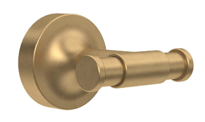 lot 2566 image: Painted Brushed Brass Voisom Towel Hook&nbsp