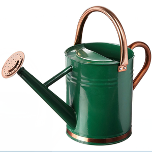 lot 2705 image: Gardman 1 Gallon Hunter Green Watering Can&nbsp