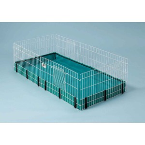 lot 7026 image: MidWest Homes For Pets Guinea Habitat with 8 sq. ft. Living Area